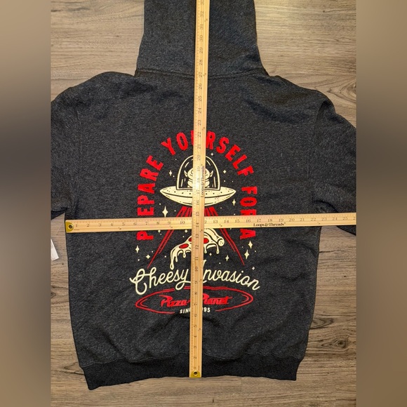 NWT 2024 Disney Parks Toy Story Pizza Planet Hoodie Jacket L New - Picture 6 of 6